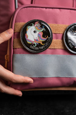 Einhorn Paddie-Set von tonton, magische Schulranzen-Patches mit Einhörnern