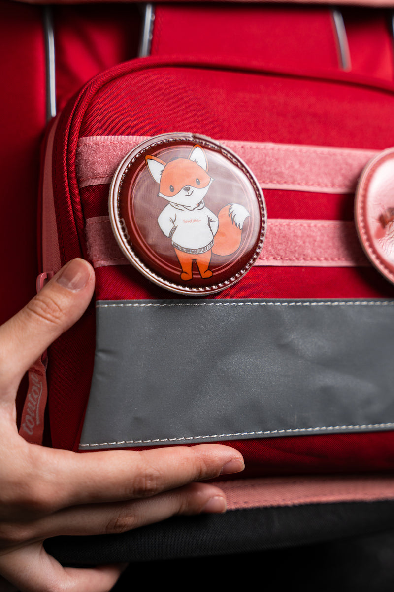 Freunde Paddie-Set tonton – Schulranzen-Patches mit Freundschaftsmotiven